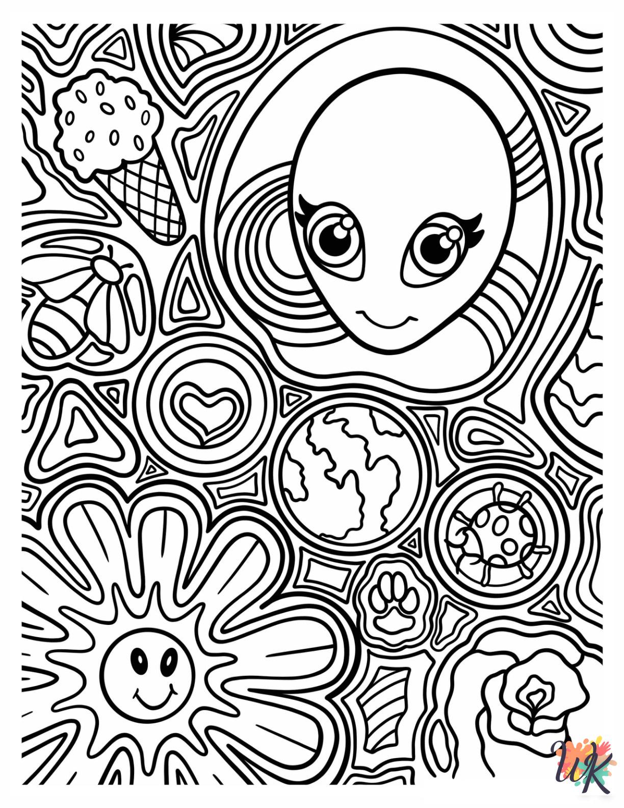 24 Lisa Frank Coloring Pages For Kids - ColoringPagesWK