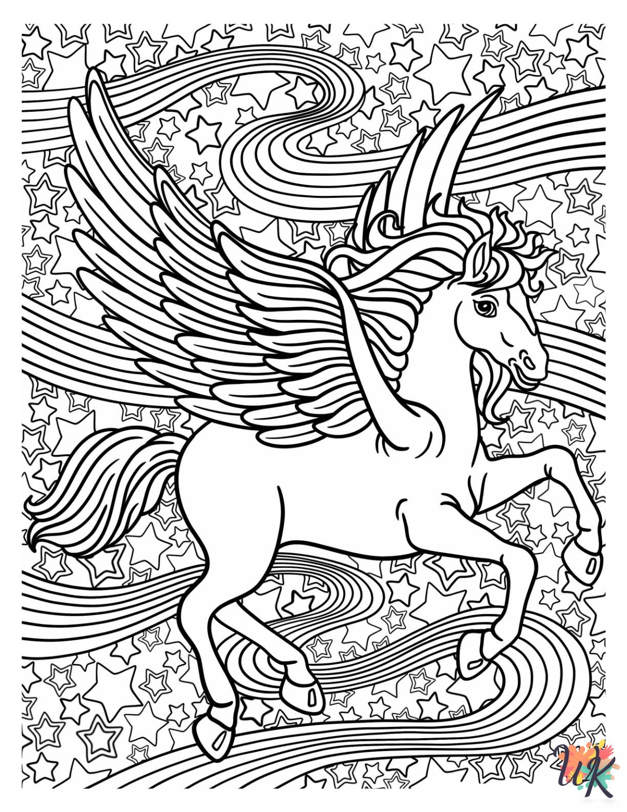 Lisa Frank printable coloring pages