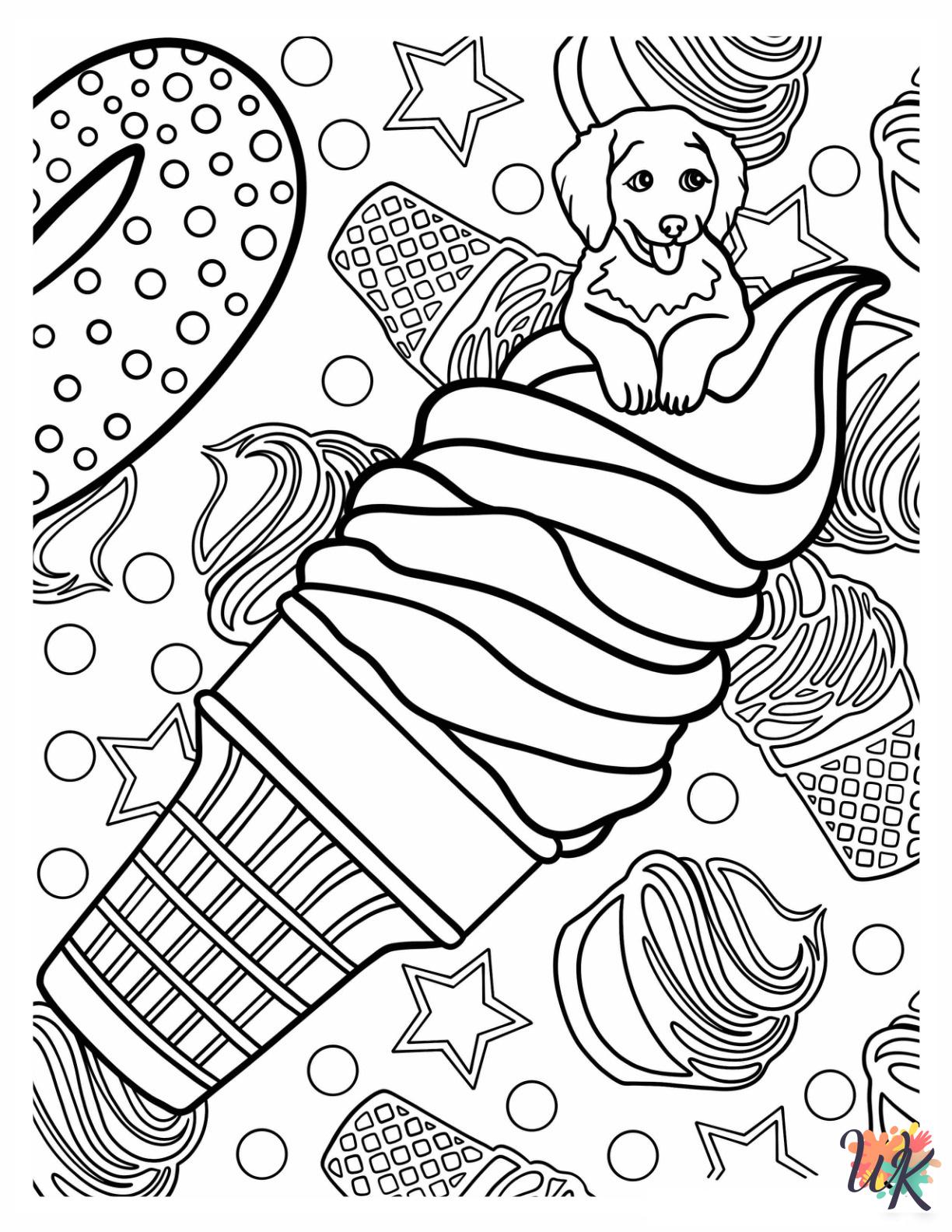 free printable Lisa Frank coloring pages for adults