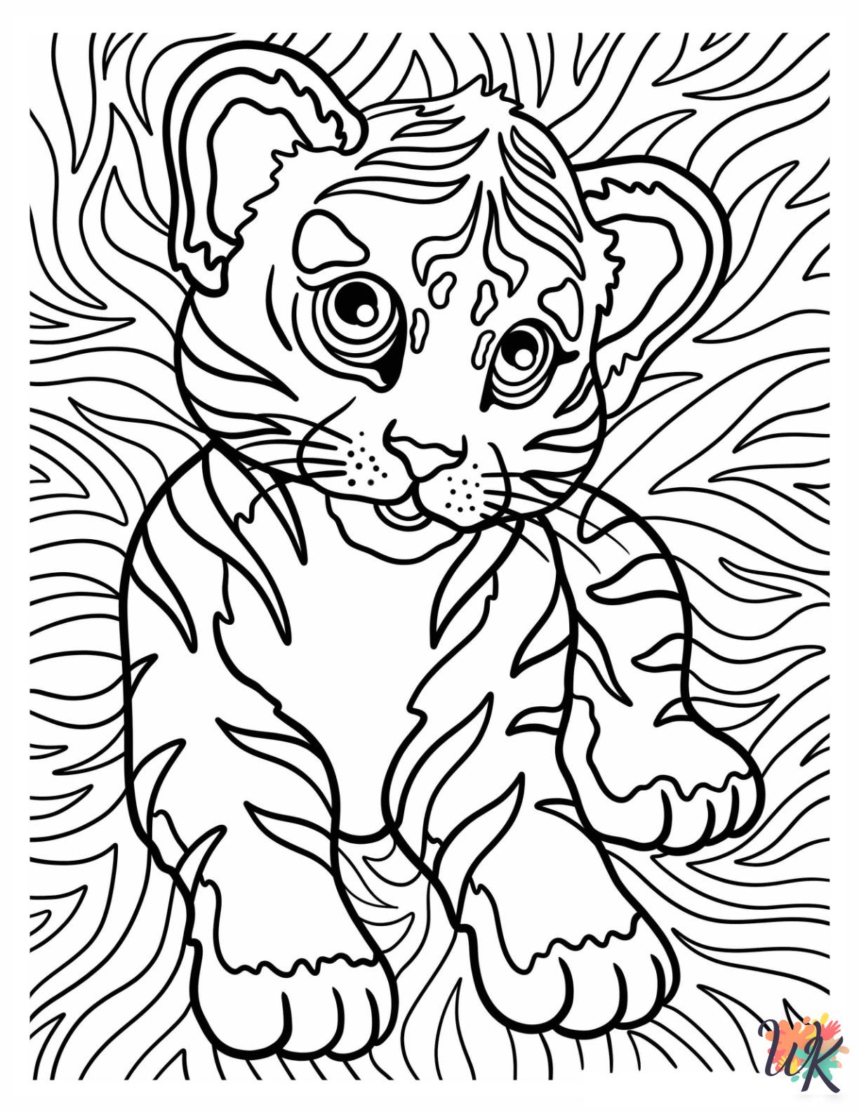 free Lisa Frank coloring pages for kids