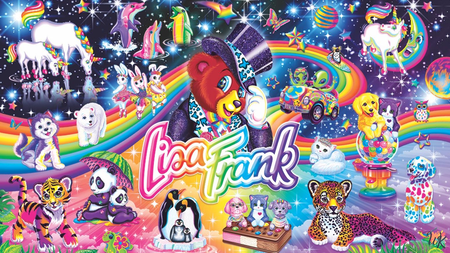 24 Lisa Frank Coloring Pages