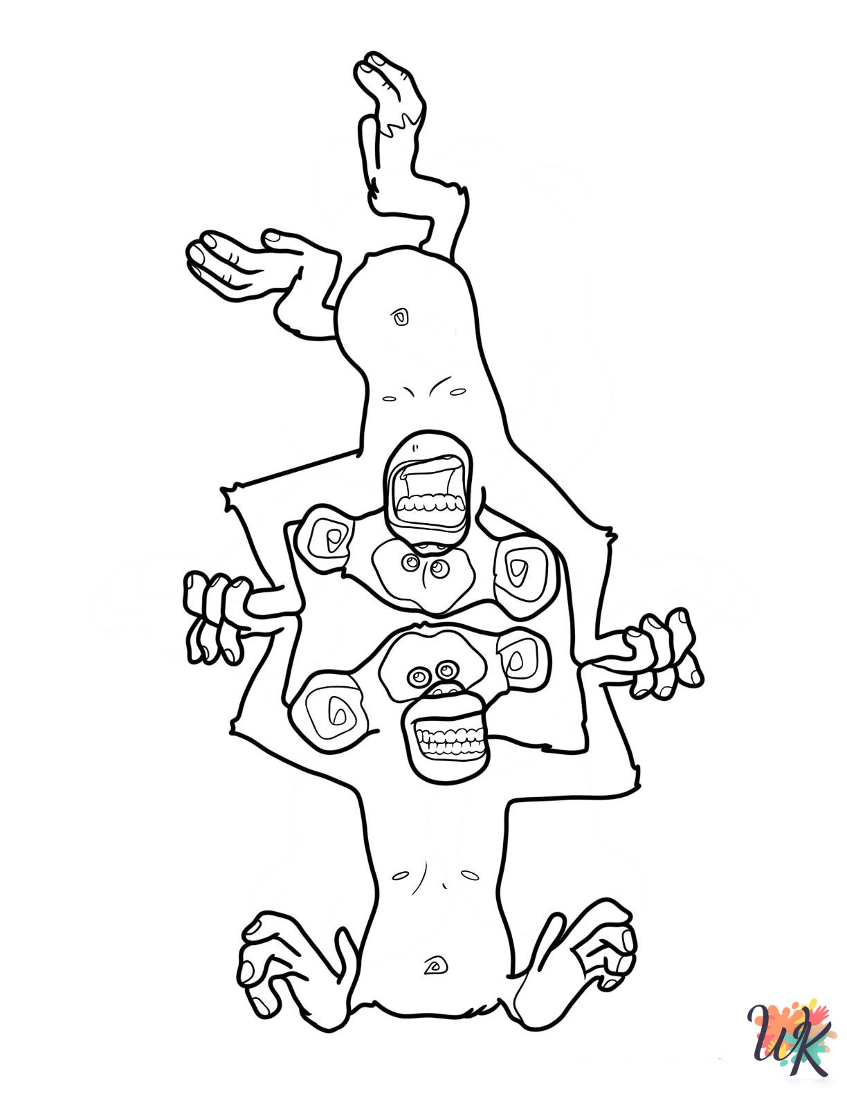 free Madagascar coloring pages