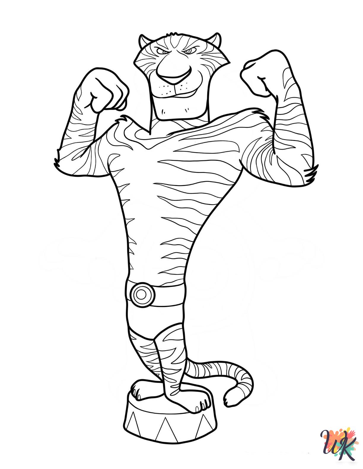 Madagascar Coloring Pages 20