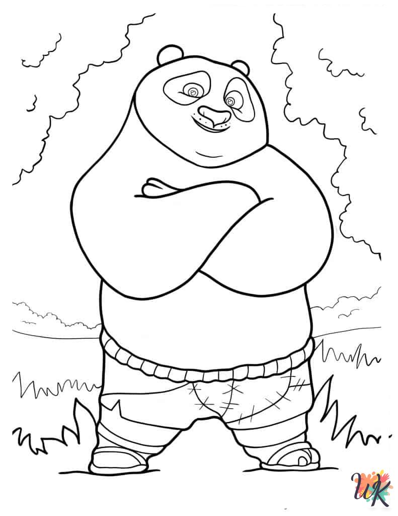 coloring Panda pages