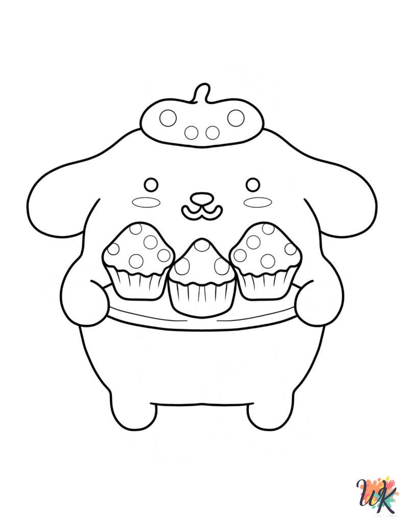 20 Pompompurin Coloring Pages For Kids - Colorinngpageswk